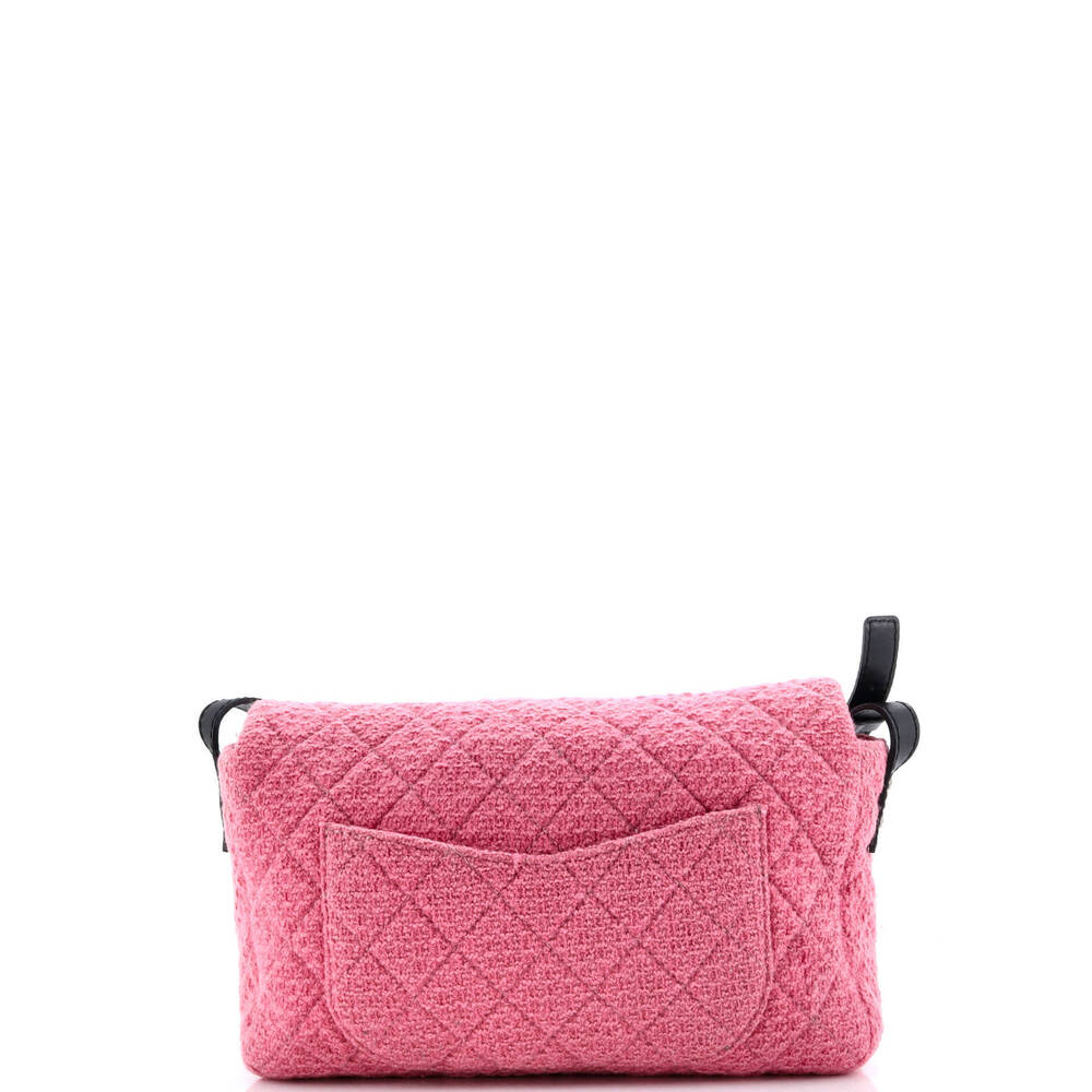 Chanel Large Easy Reissue Messenger Flap Bag Quilted Tweed - Picture 3 of 5